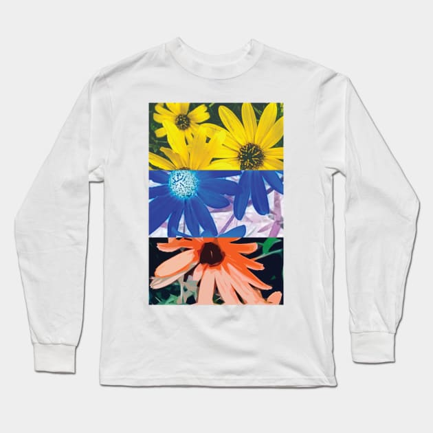 Wildflower Mash-Up Long Sleeve T-Shirt by PSCSCo